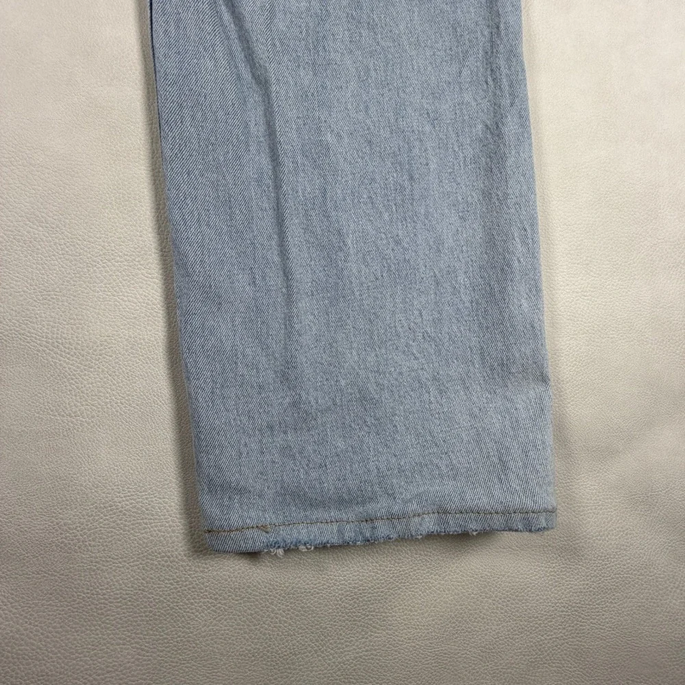 Abercrombie & Fitch The 90s Relaxed Jeans Light Wash High Rise Blue 28/6s